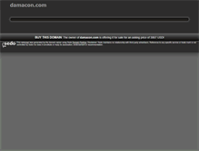 Tablet Screenshot of damacon.com